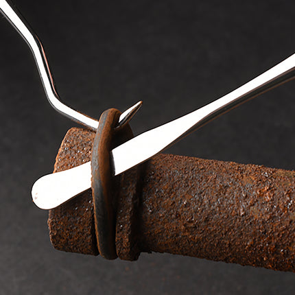 action shot of precision picks in use