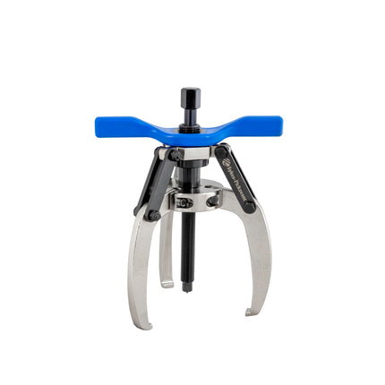 Sykes Pickavant self centering 3 leg puller with handle to aid opening and closing legs.