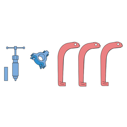 15390000 - Hydraulic 3 Leg Puller 130-250mm