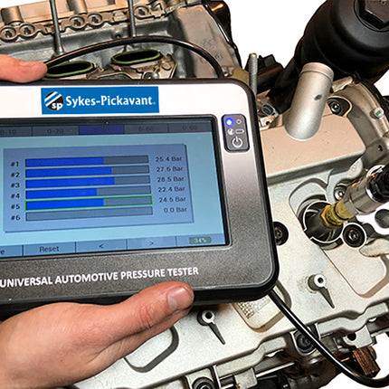 close up of 33100000 digital compression tester