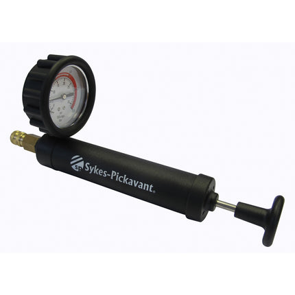 black pump with 2.5 bar gauge and quick connector, for 315 series cooling system tester