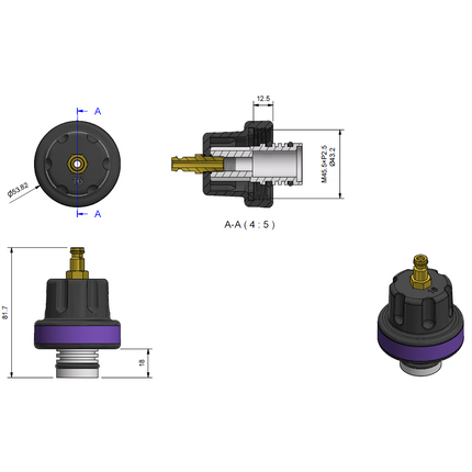 33156300 - 315 Series Cooling Cap No 16 - Mercedes