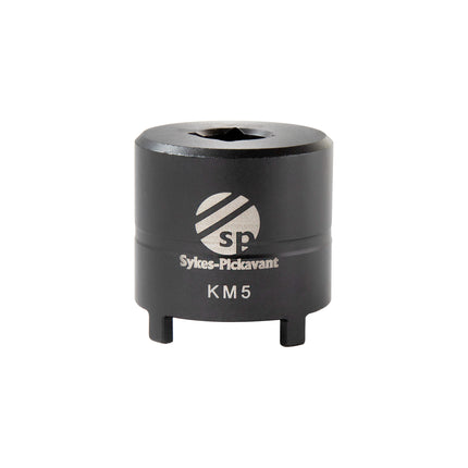black KM5 socket with sykes pickavant branding