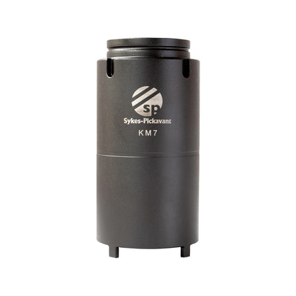 A black Sykes-Pickavant KM7 extension tube designed for tightening and loosening lock nuts safely.