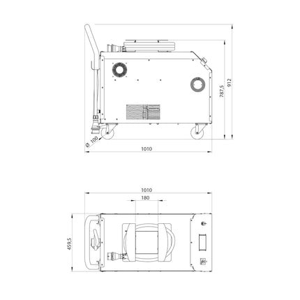 GO1473 - Induction Heater with Inverter 5KW 3 Phase