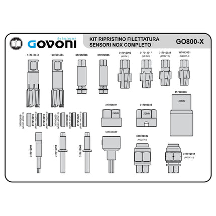 GO800-X - NOx Sensor Repair Kit