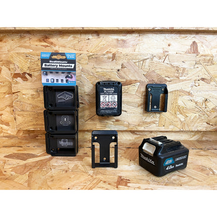 90804600 Battery Mounts (Pair) - Makita12V CXT &  10.8V