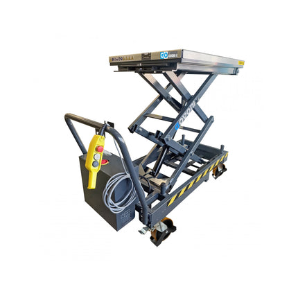 GO1000BR-E - Mobile Lifting Table - 1000 Kg Electro Hydraulic