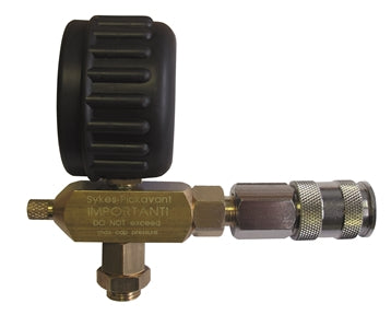03195000 - HGV Airline Adaptor & Pressure Gauge Assembly